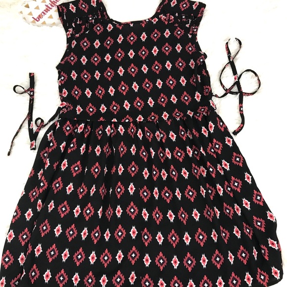 2 for $20 Xhilaration Sleeveless Black Red Dress S - Picture 2 of 7